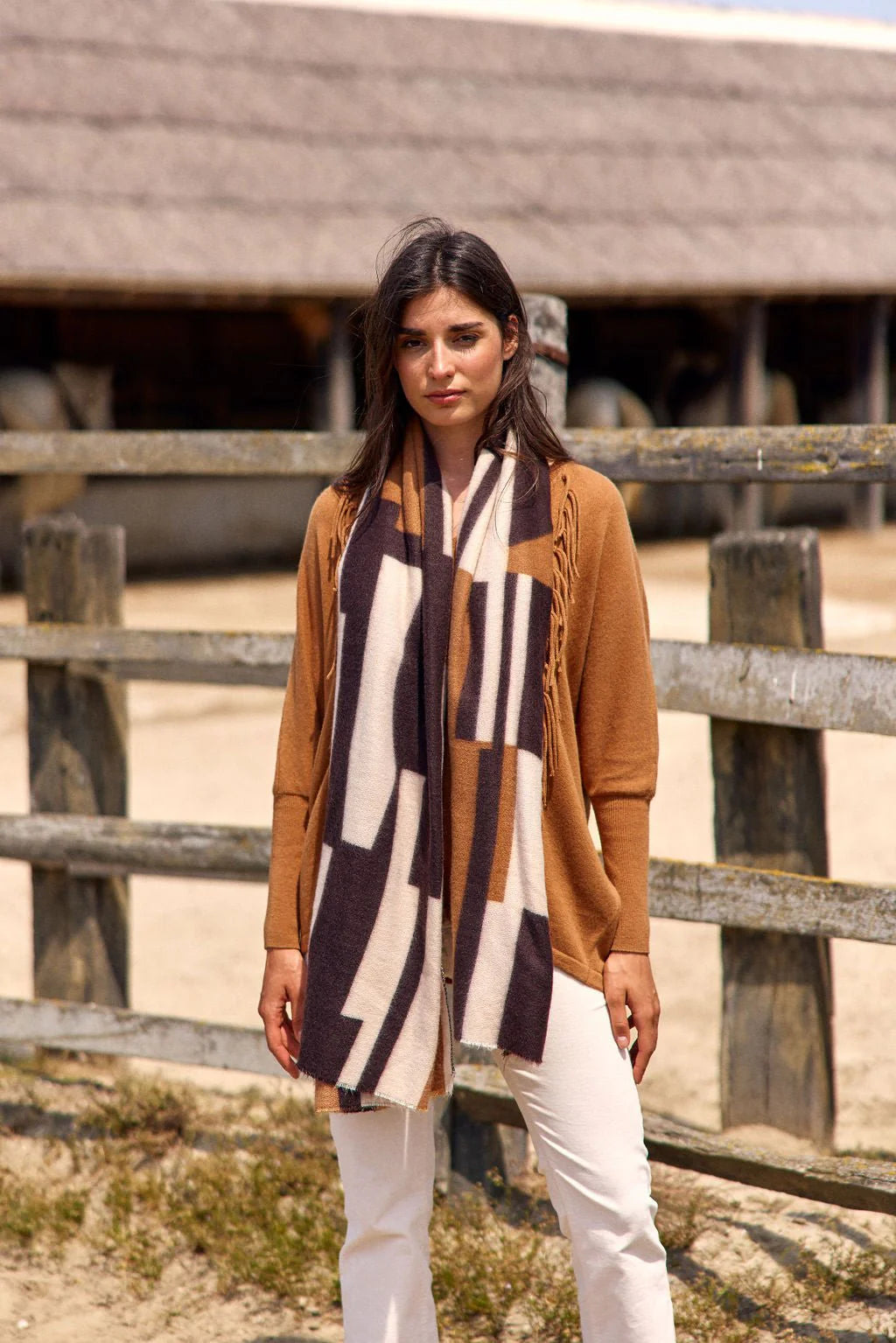 Lauren Vidal Noah Scarf - Multi