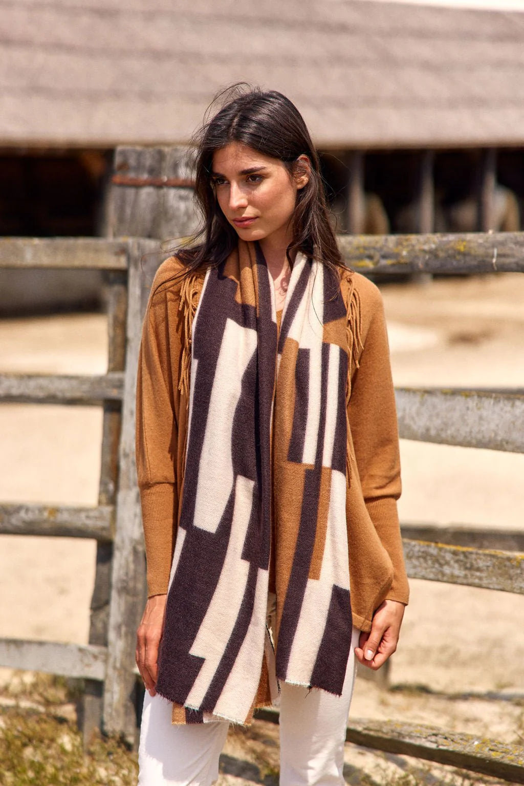 Lauren Vidal Noah Scarf - Multi