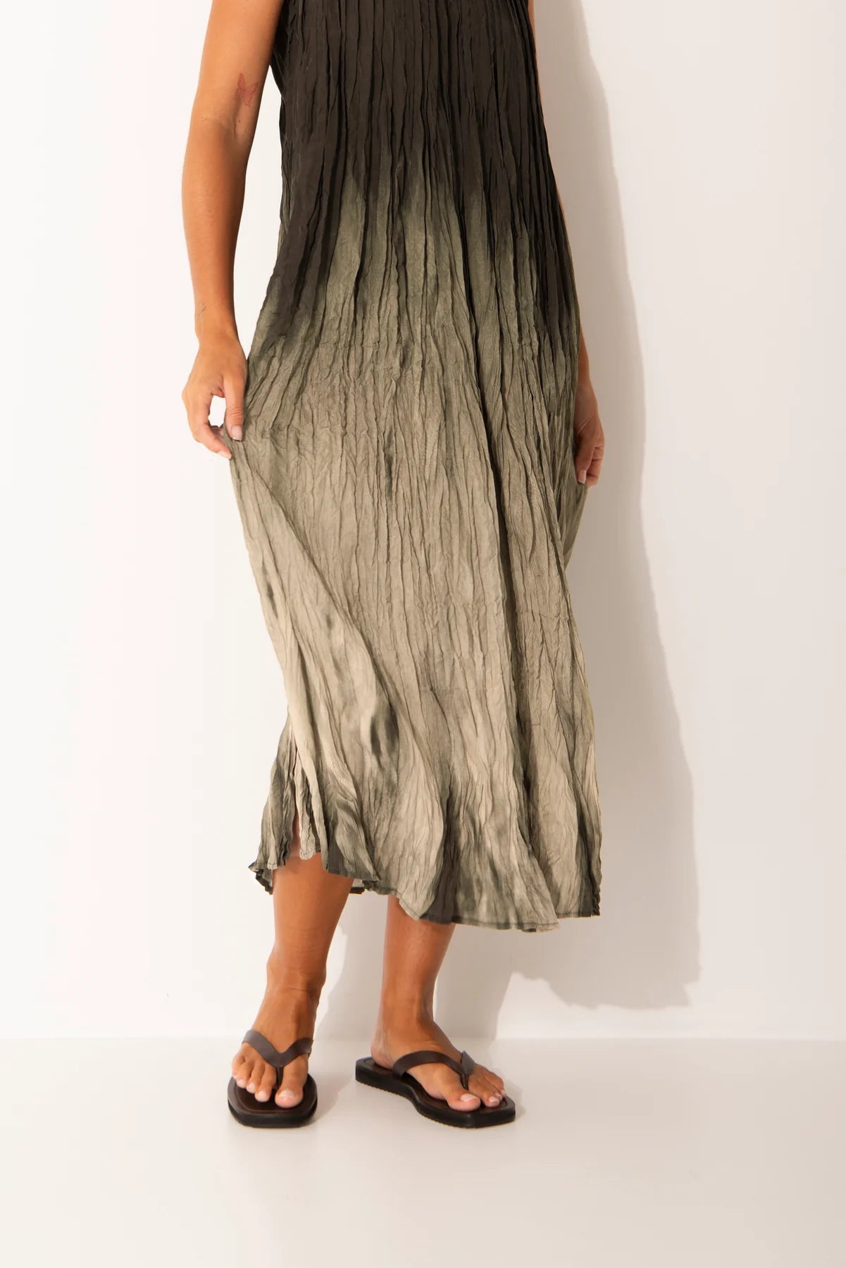 Lounge The Label Milos Dress - Earth