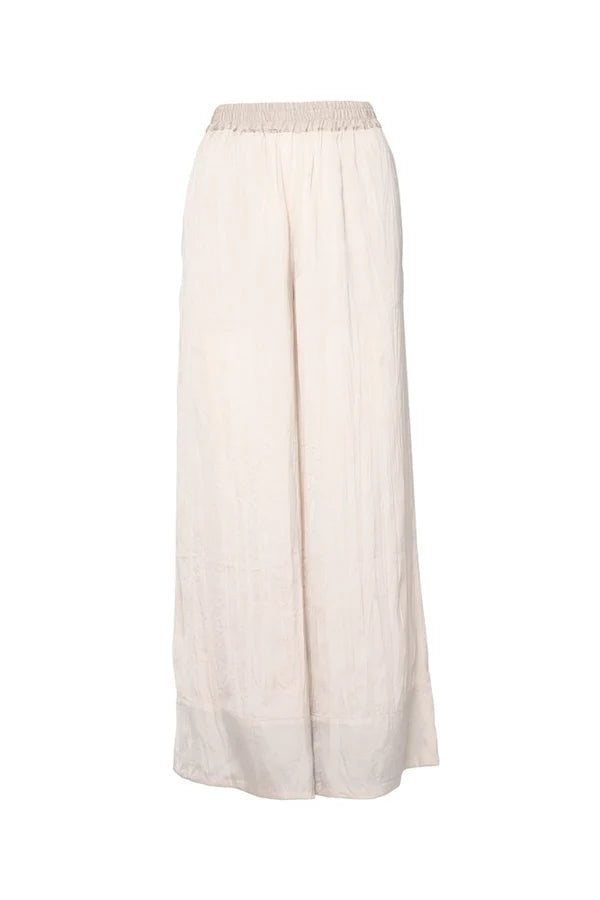 Lounge The Label Positano Wide Leg Pants - Sand