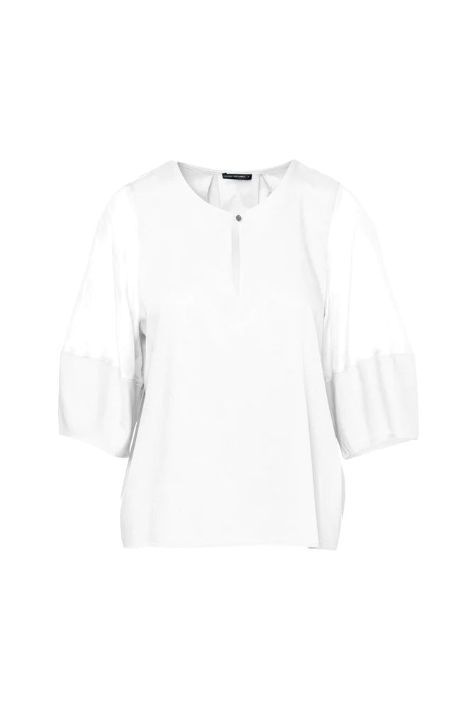 Lounge The Label Relaxed Fitted Top - White