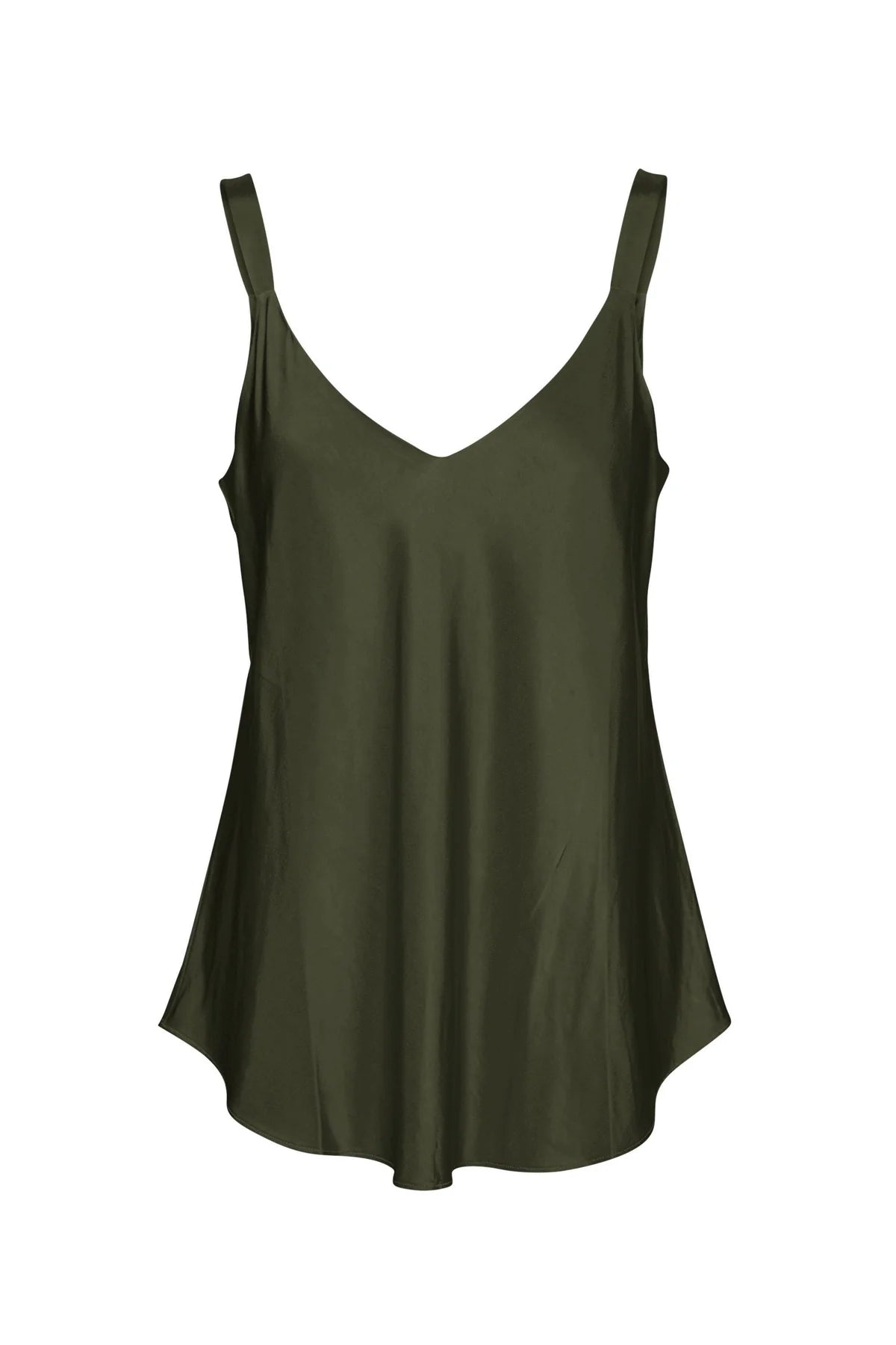 Lounge The Label Relaxed Fit Singlet - Olive