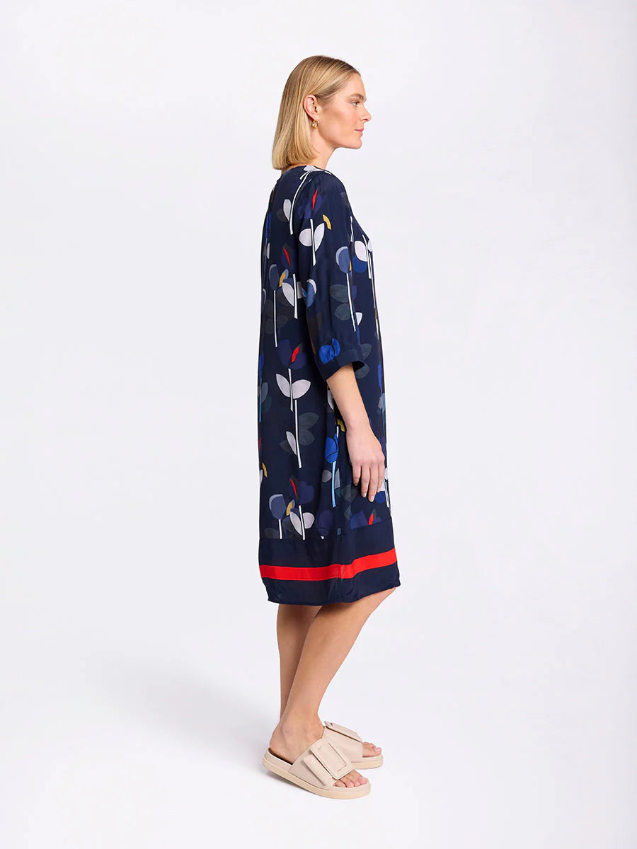 Marco Polo Dress - Sea Bloom