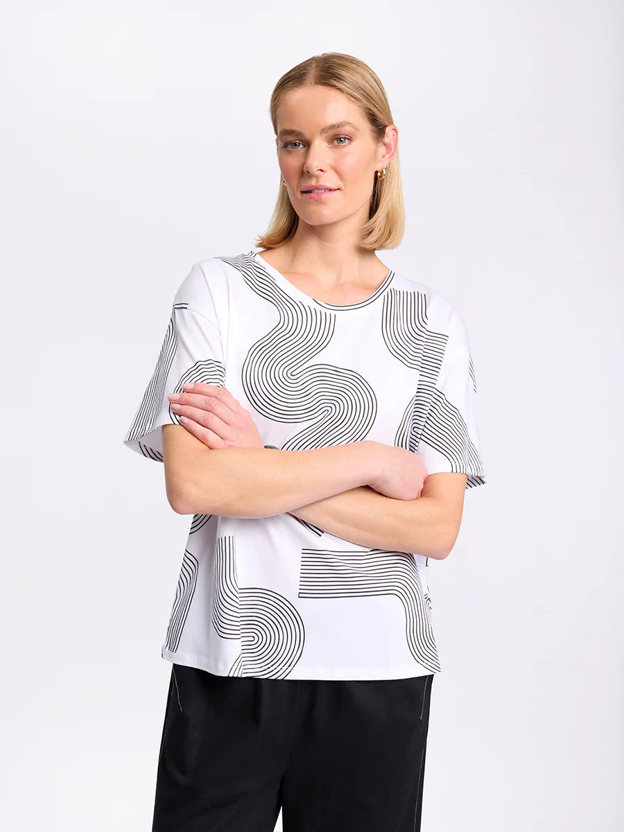 Marco Polo Elemential Tee - White