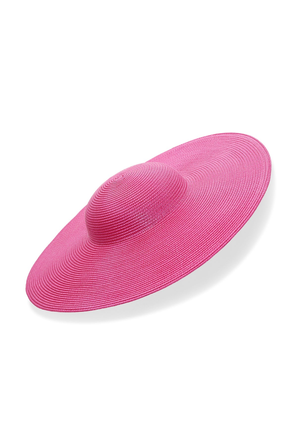 Morgan & Taylor Mona Plate Hat - Hot Pink