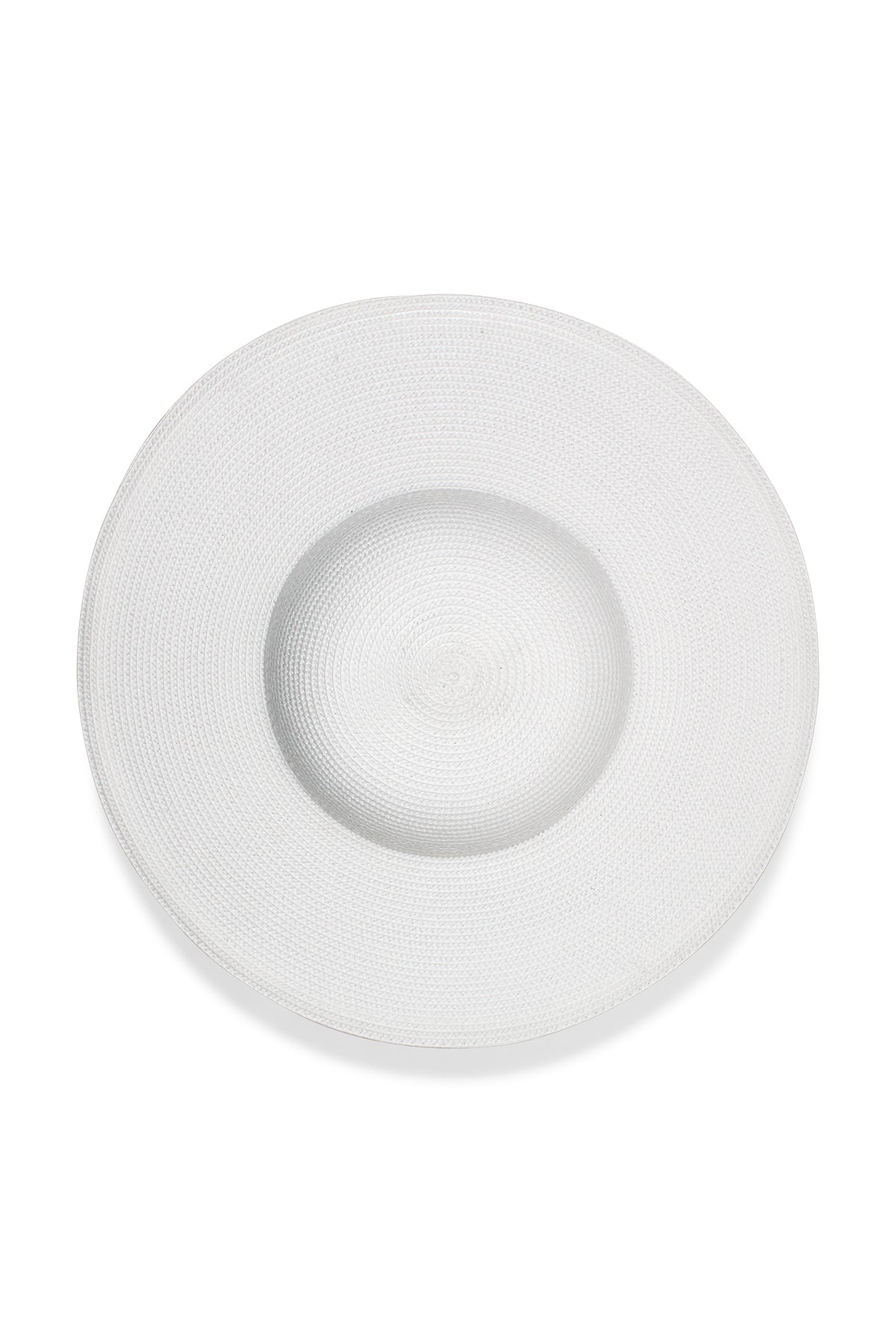 Morgan & Taylor Mini Mona Plate Hat - White