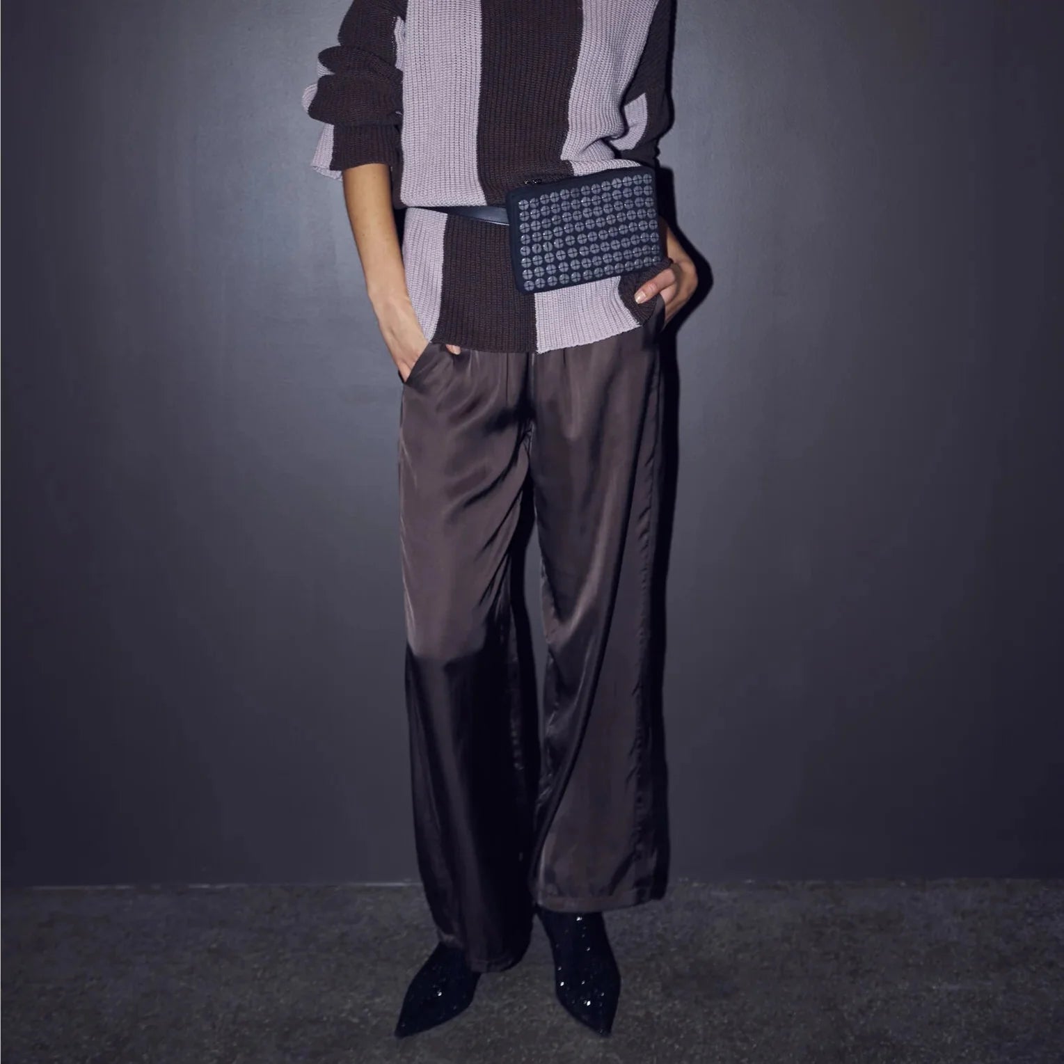 Nu Denmark Valina Pants - Dark Brown