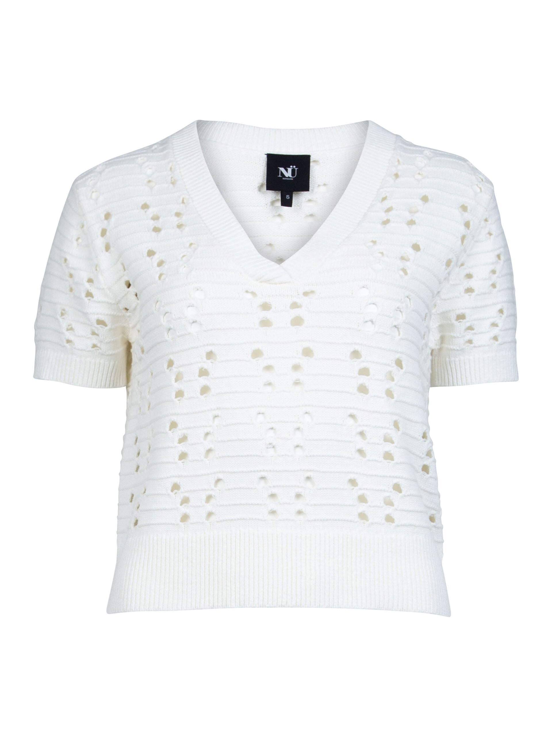 Nu Denmark Yaffa Knit Vest - Cream