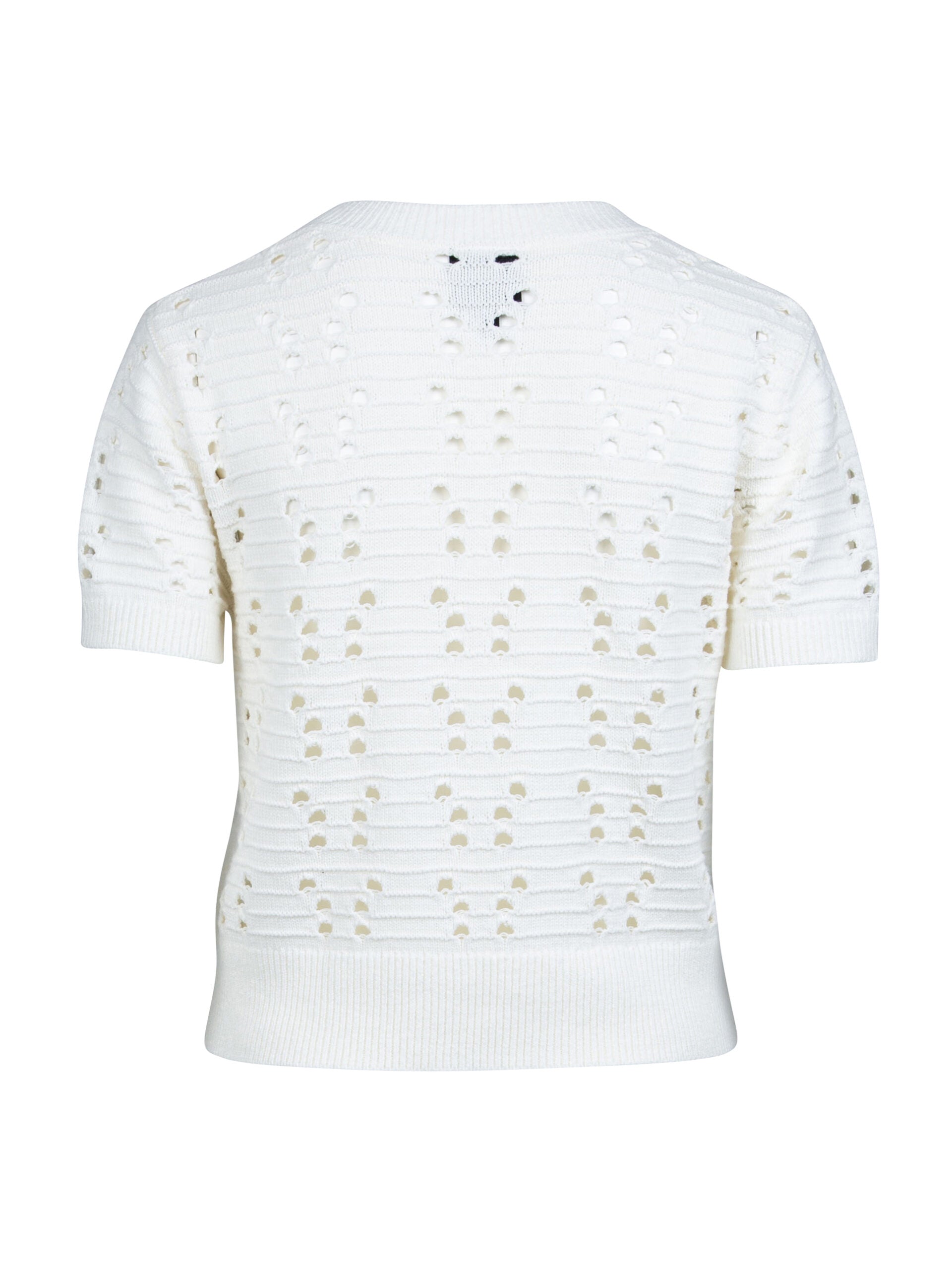 Nu Denmark Yaffa Knit Vest - Cream