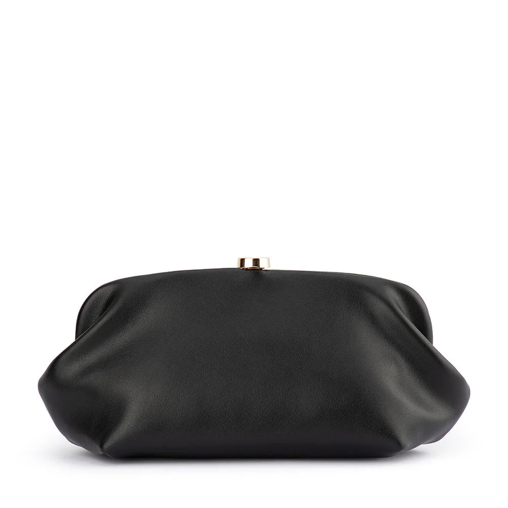 Olga Berg Josefina Framed Clutch - Black