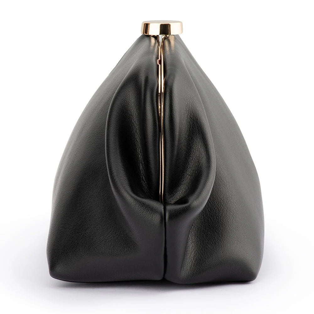 Olga Berg Josefina Framed Clutch - Black