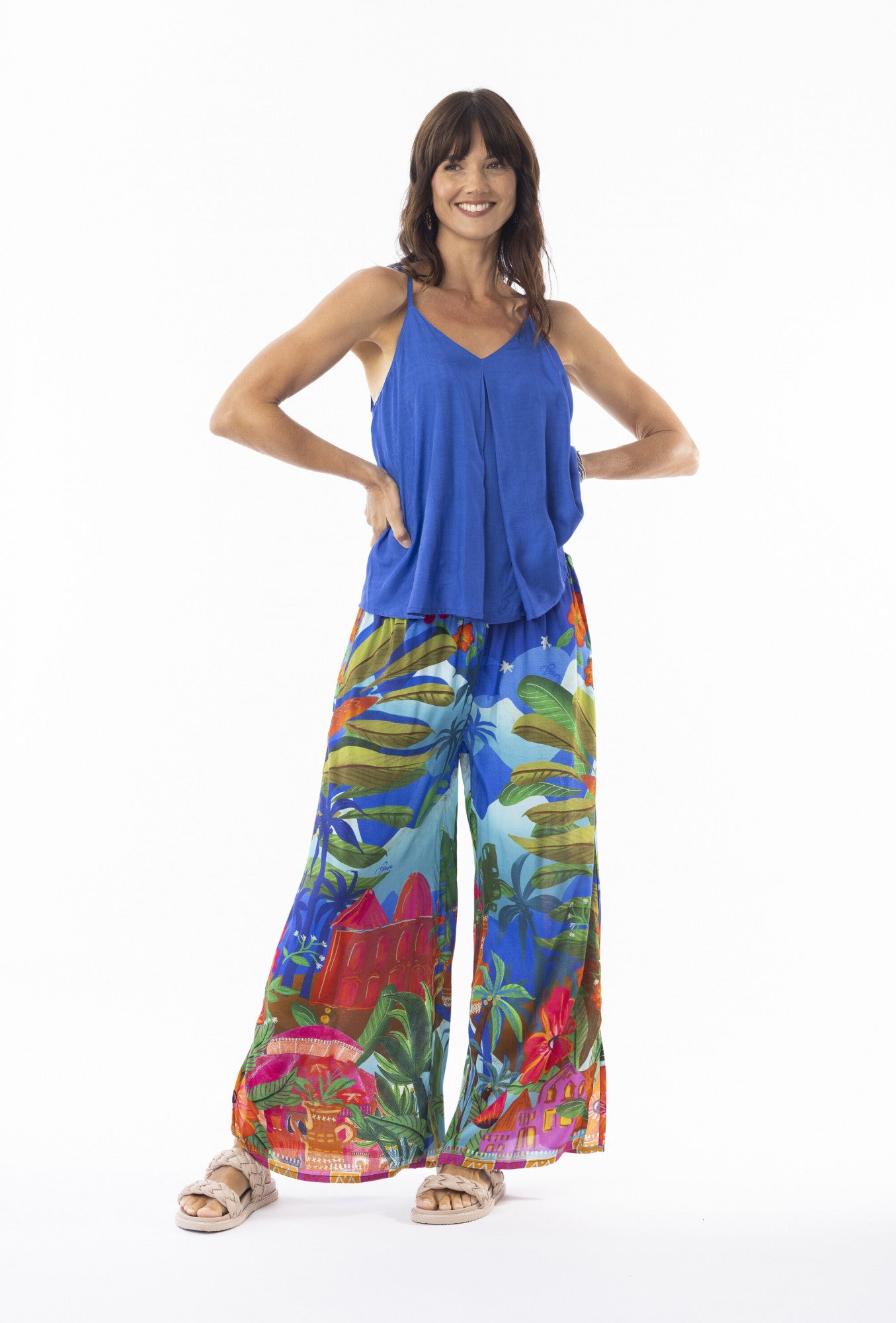 Orientique Arabian Night Pants - Print
