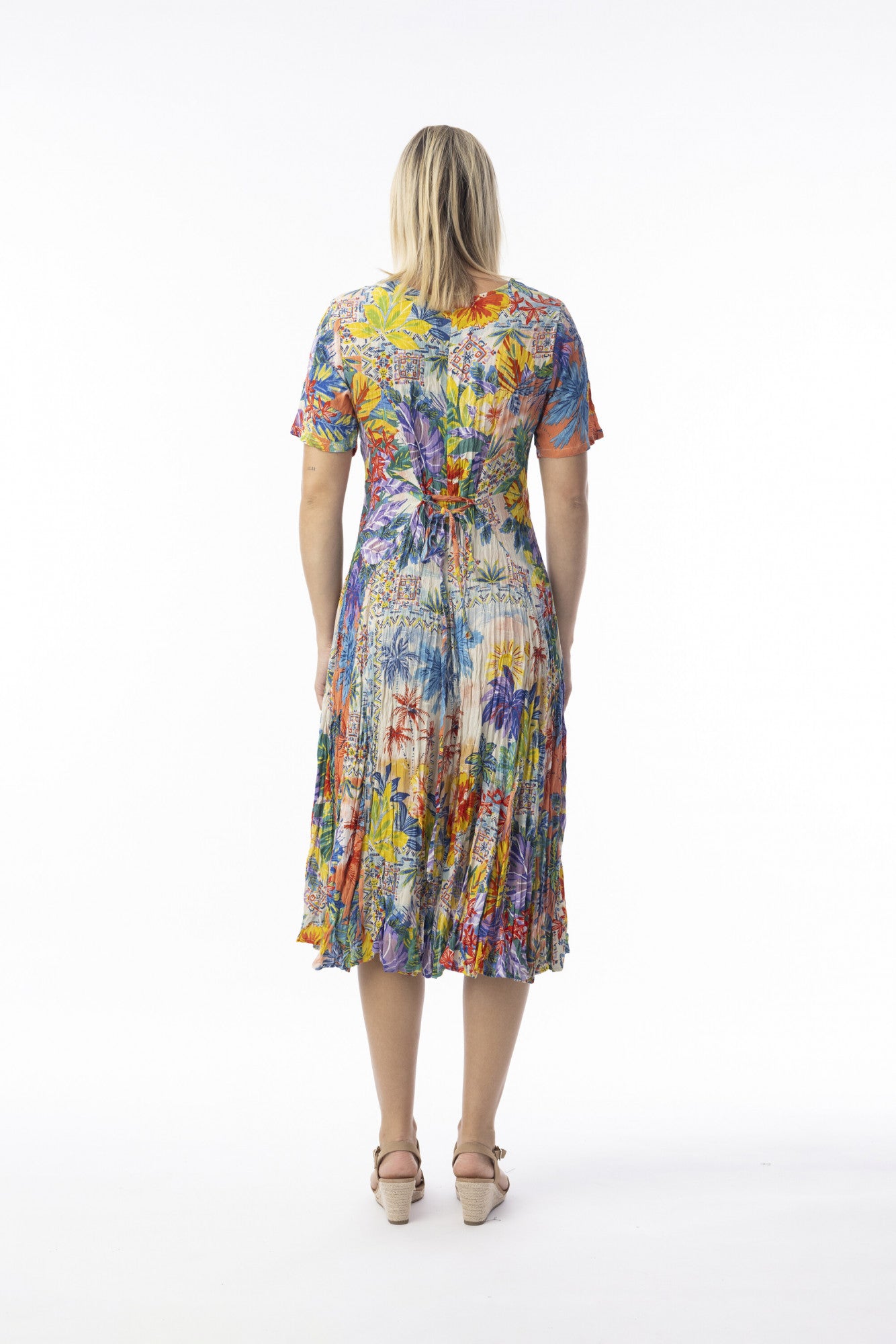 Orientique Aruba Dress Godet - Print