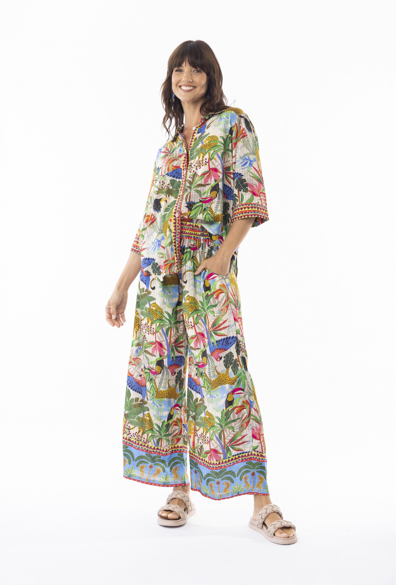Orientique Dani Pants - Print