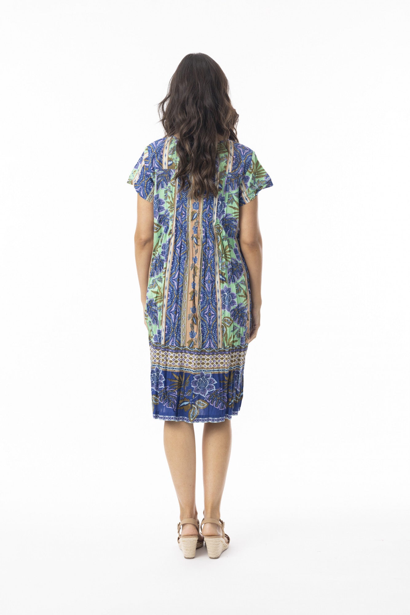 Orientique Las Cuevas Ezy Fit Dress - Print