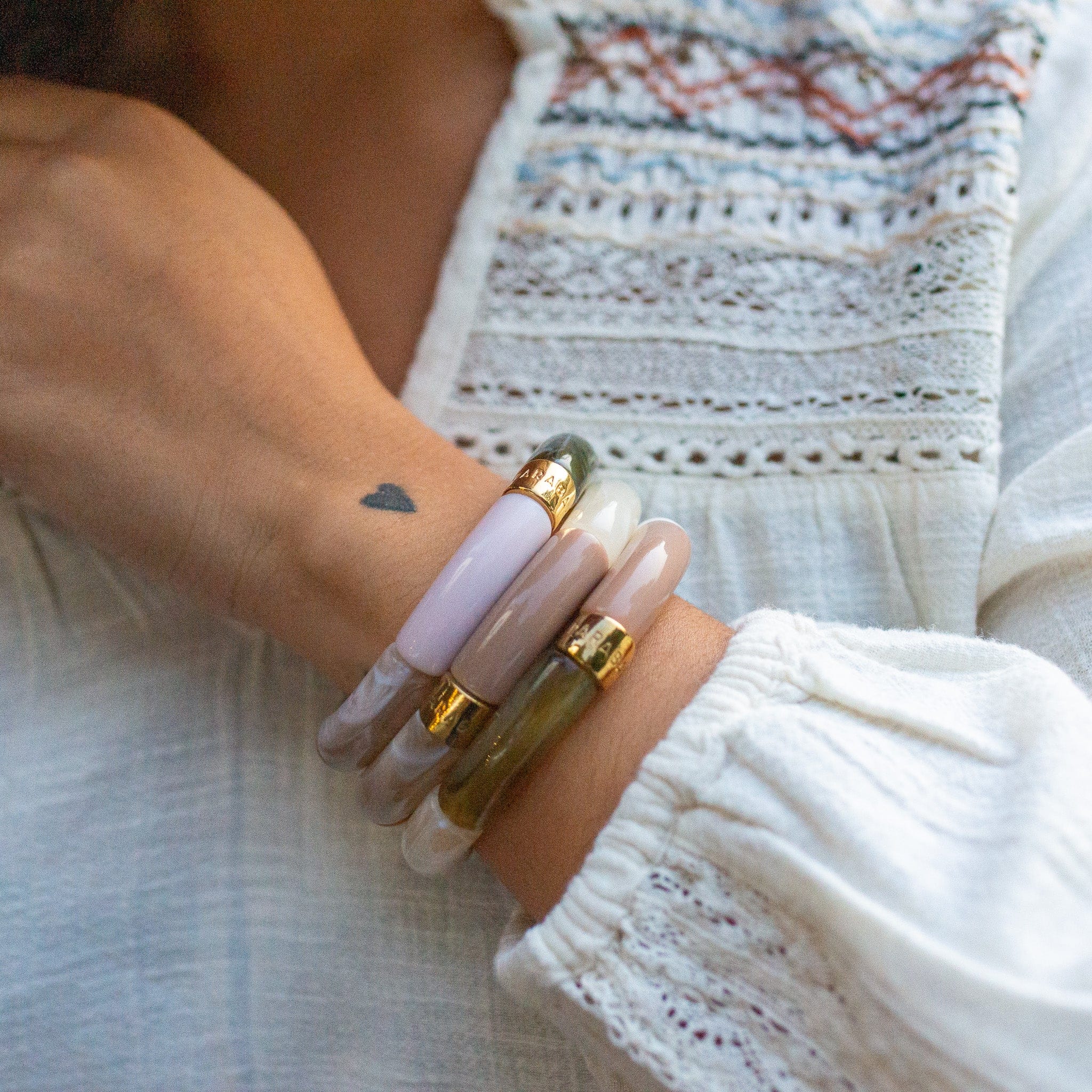 Parabaya Pipoca Bangle Cafe - 3 Colours