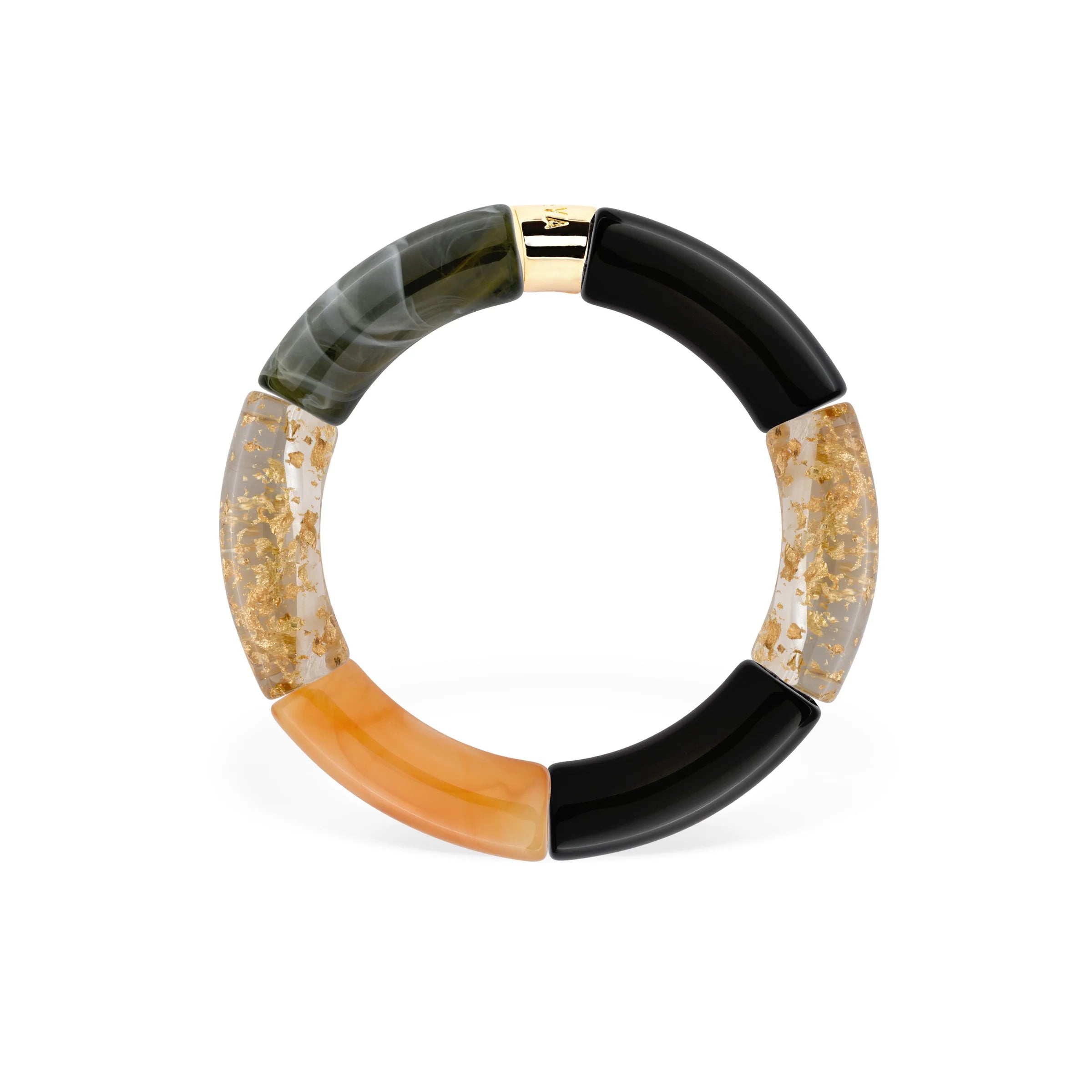 Parabaya Pipoca Bangle - Black Night