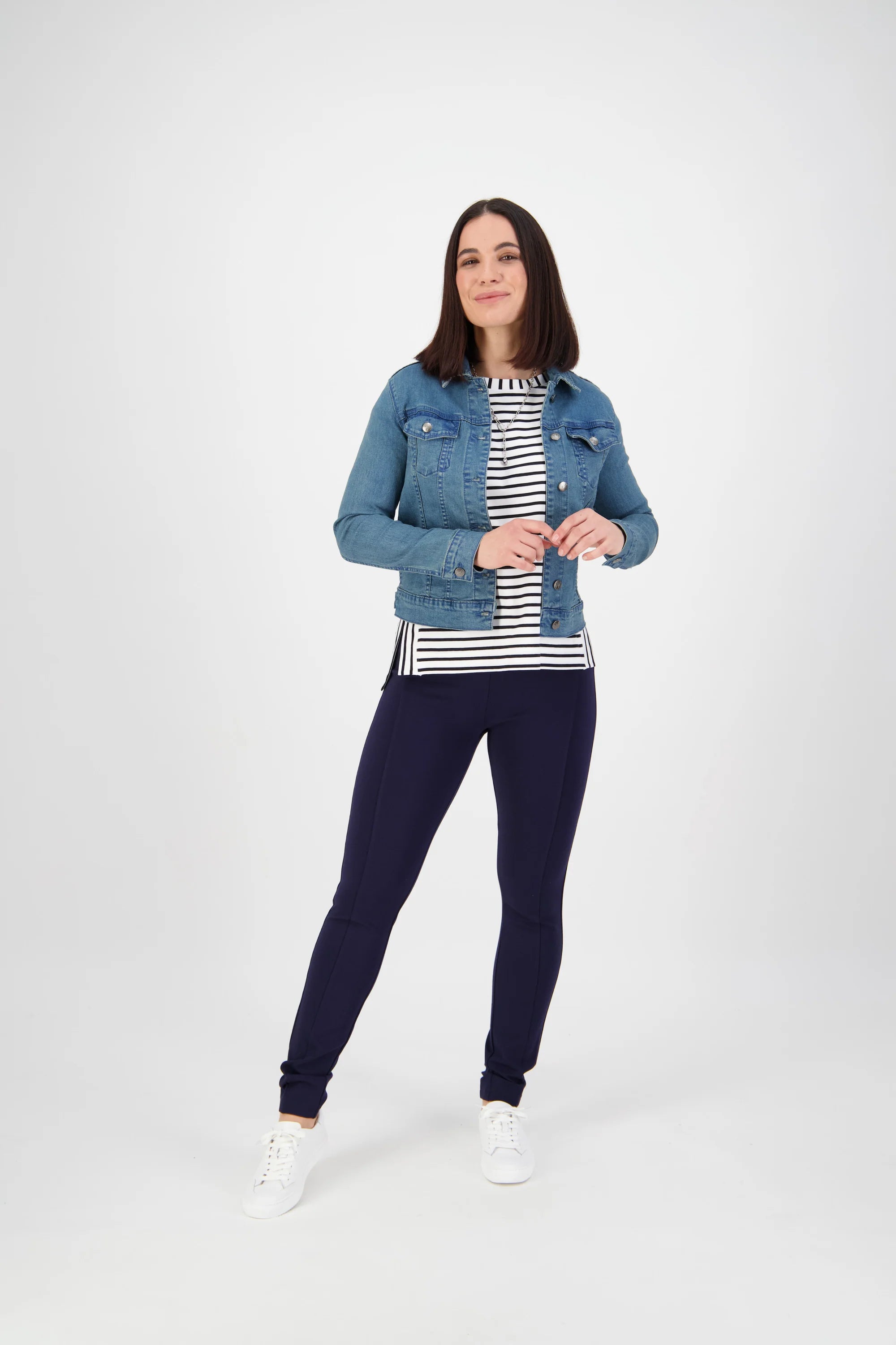 Vassalli Core Denim Jacket - Washed Denim