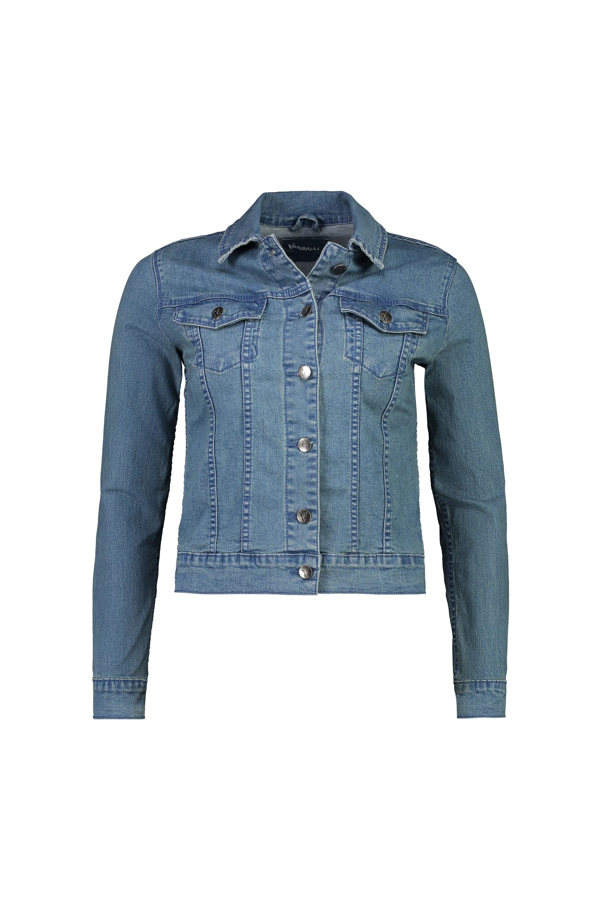 Vassalli Core Denim Jacket - Washed Denim