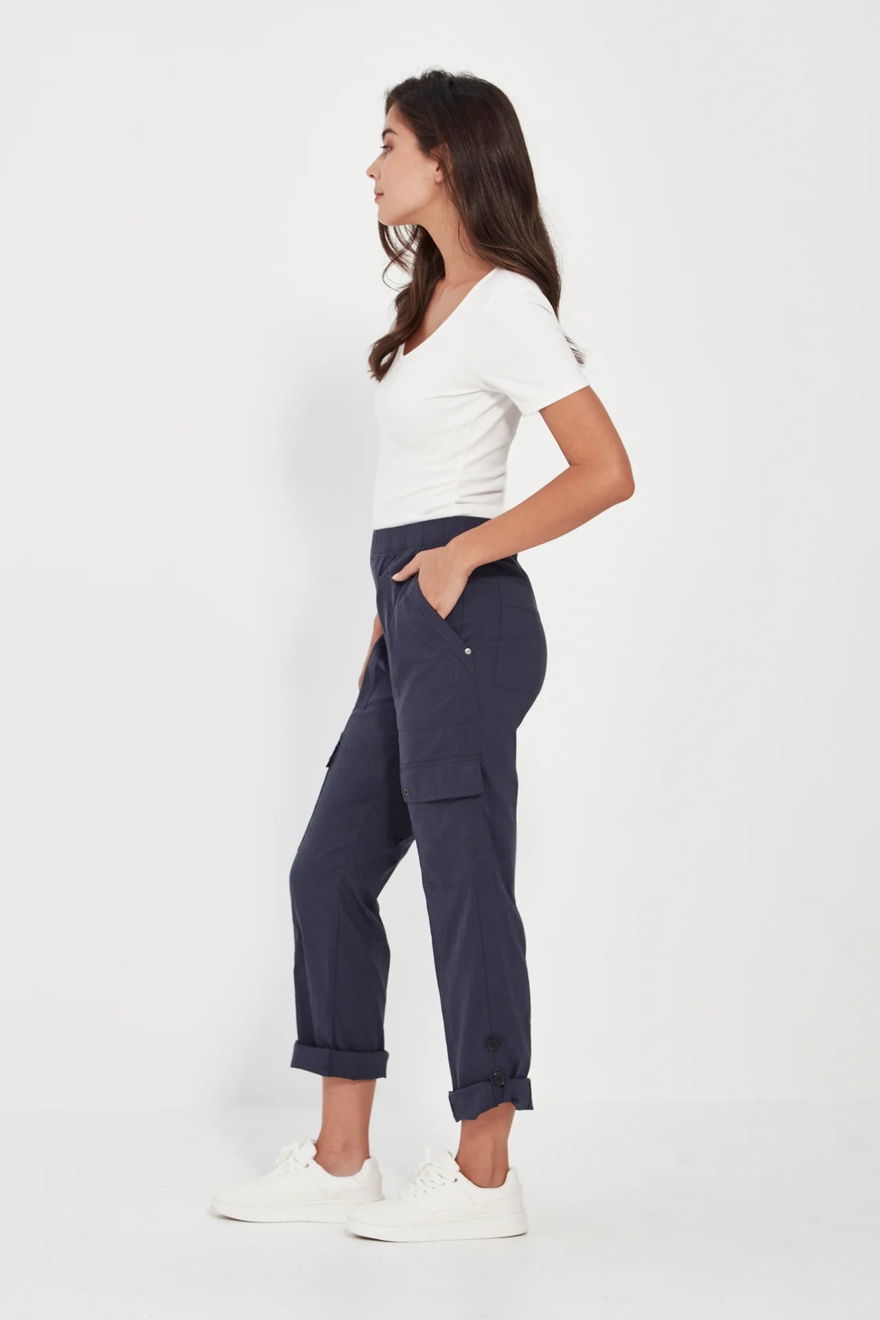 Verge Acrobat Cargo Pant - Denim Marle