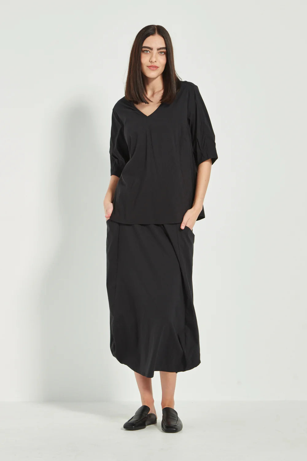 Verge Acrobat Rumour Top - Black