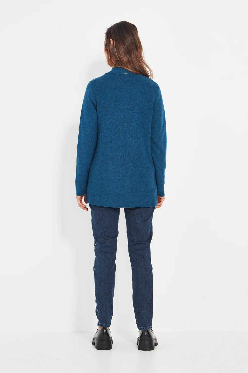 Verge Angelo Cardigan - KIngfisher