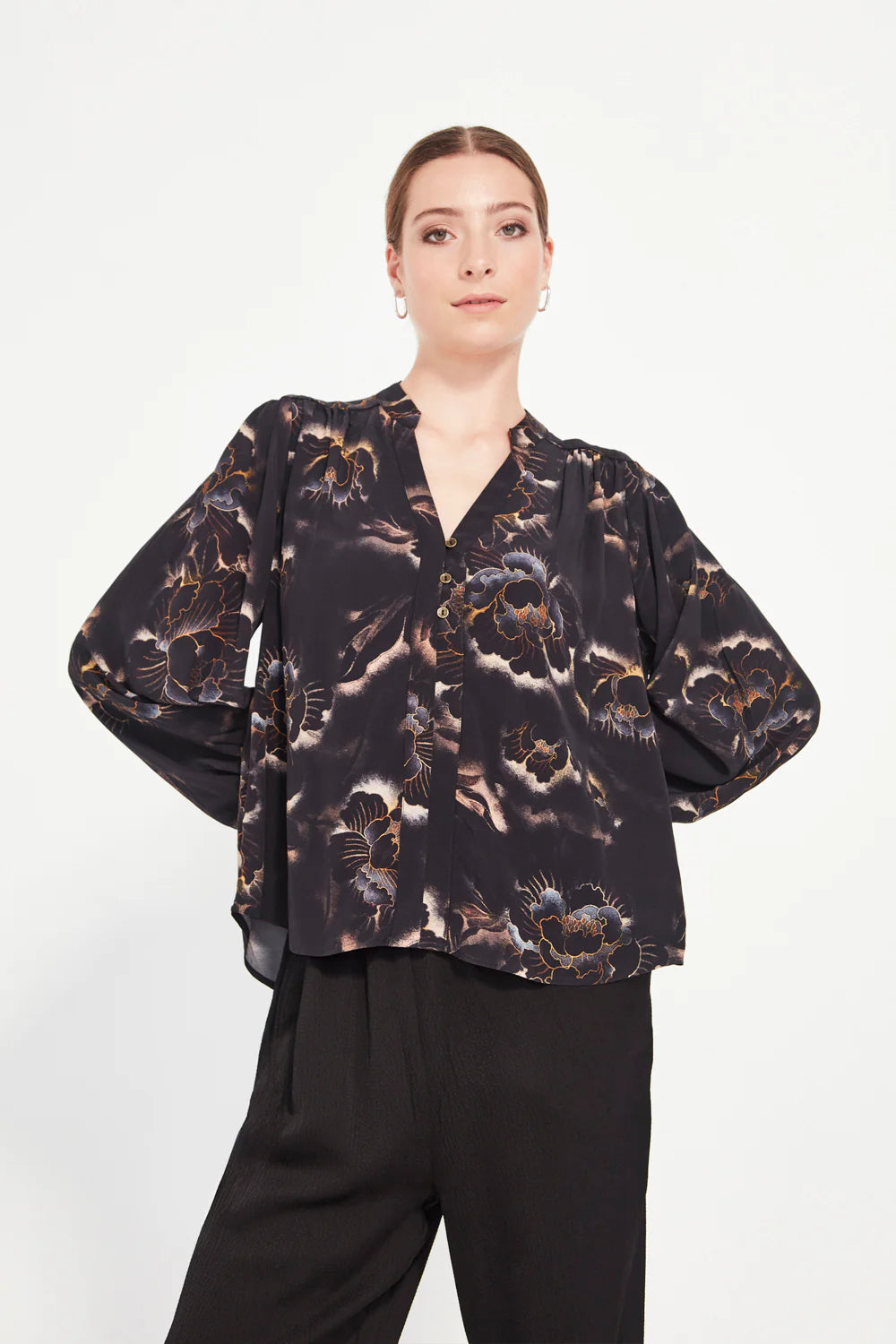 Verge Dusk Blouse - Print