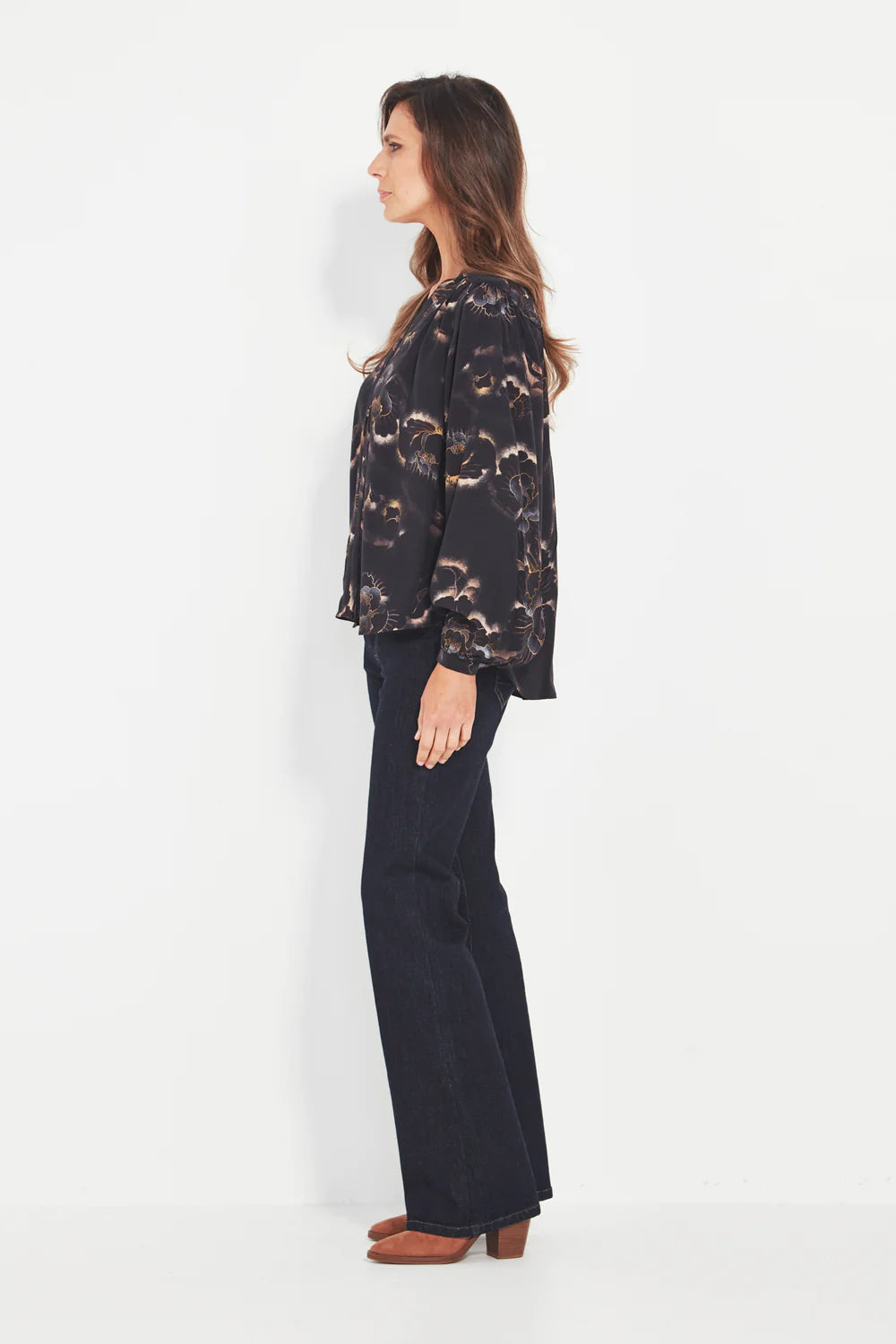 Verge Dusk Blouse - Print