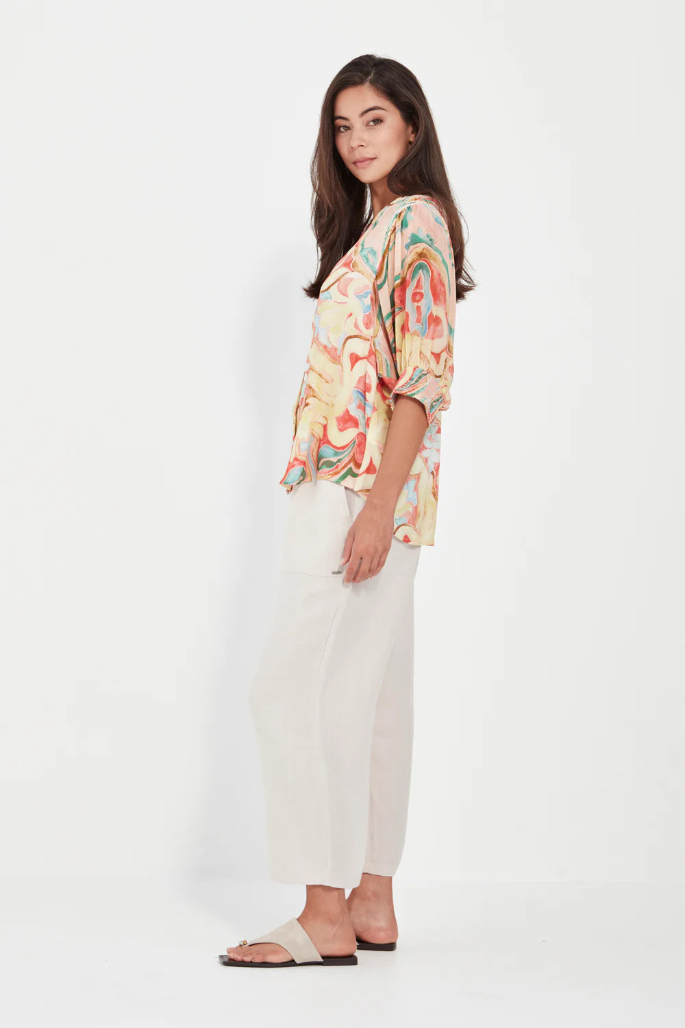 Verge Rosalie Blouse - Print