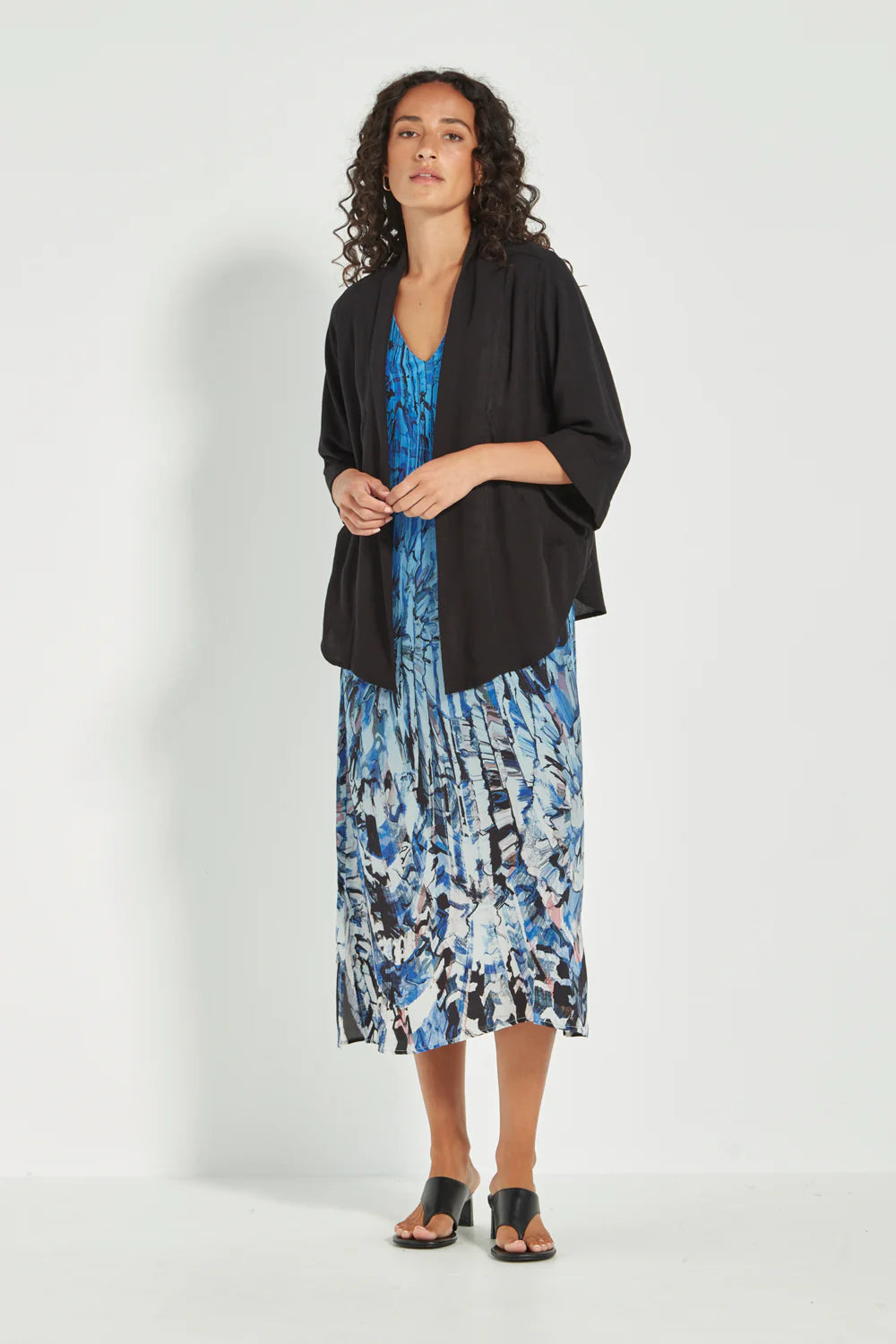 Verge Skyline Dress - Print
