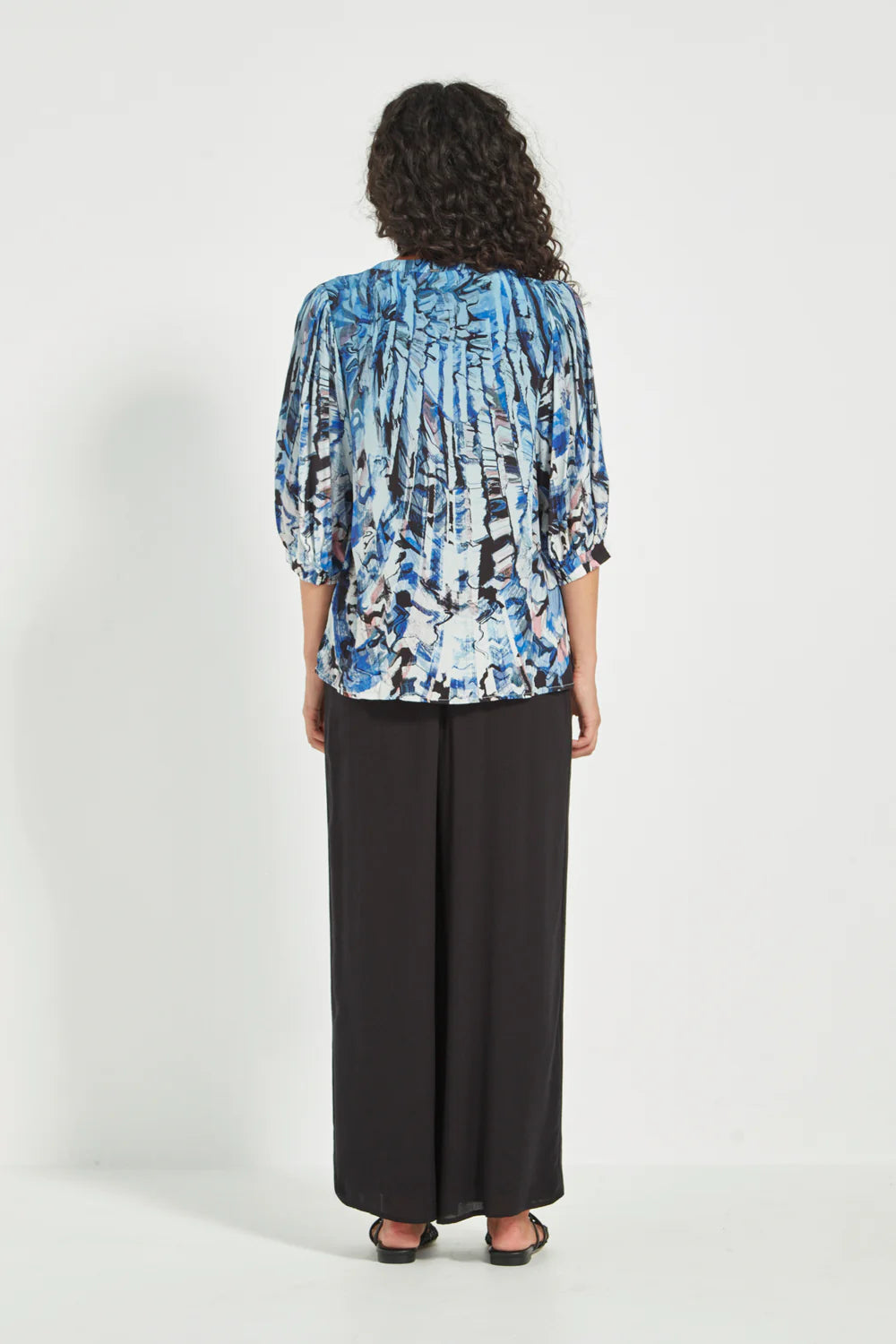 Verge Skyline Top - Print