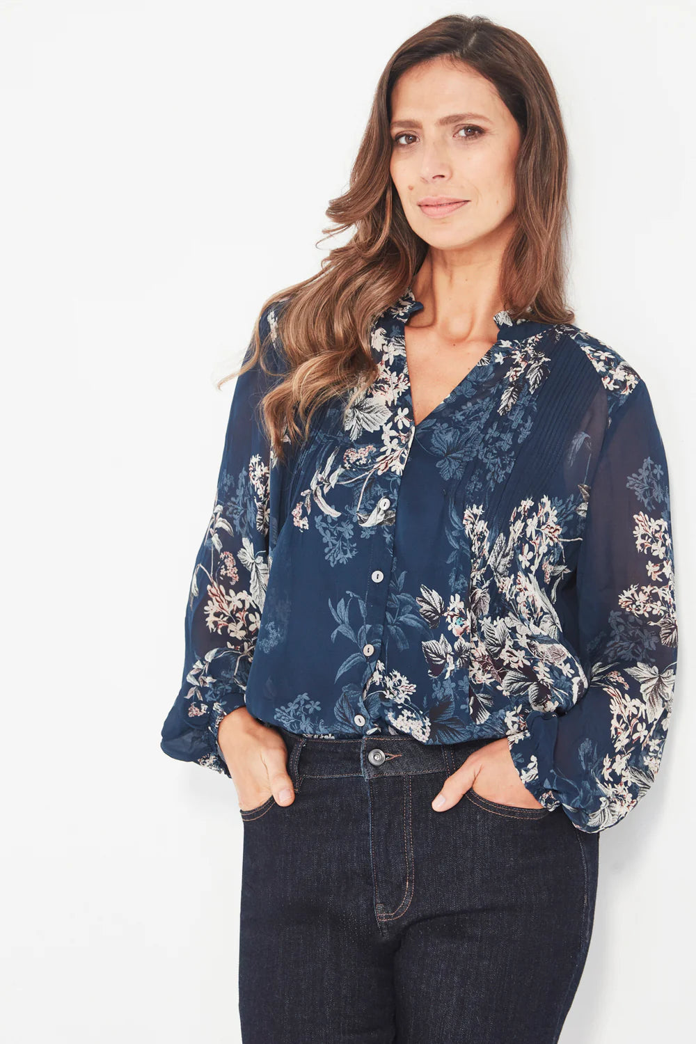 Verge Zen Blouse - Print
