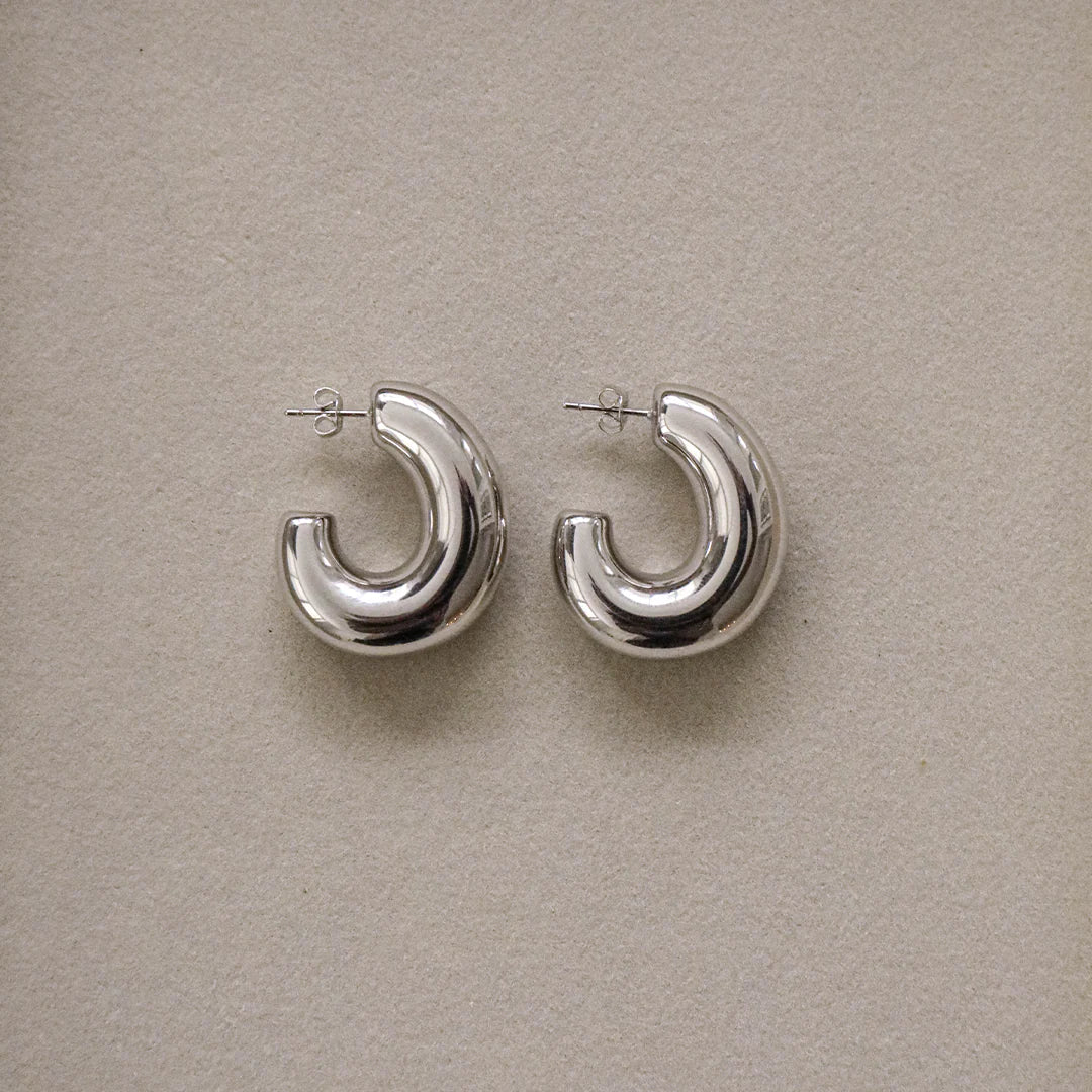 Zahar Gina Earings - Silver