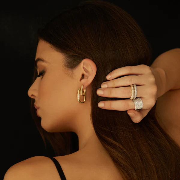 Zahar Macey Earings - Silver