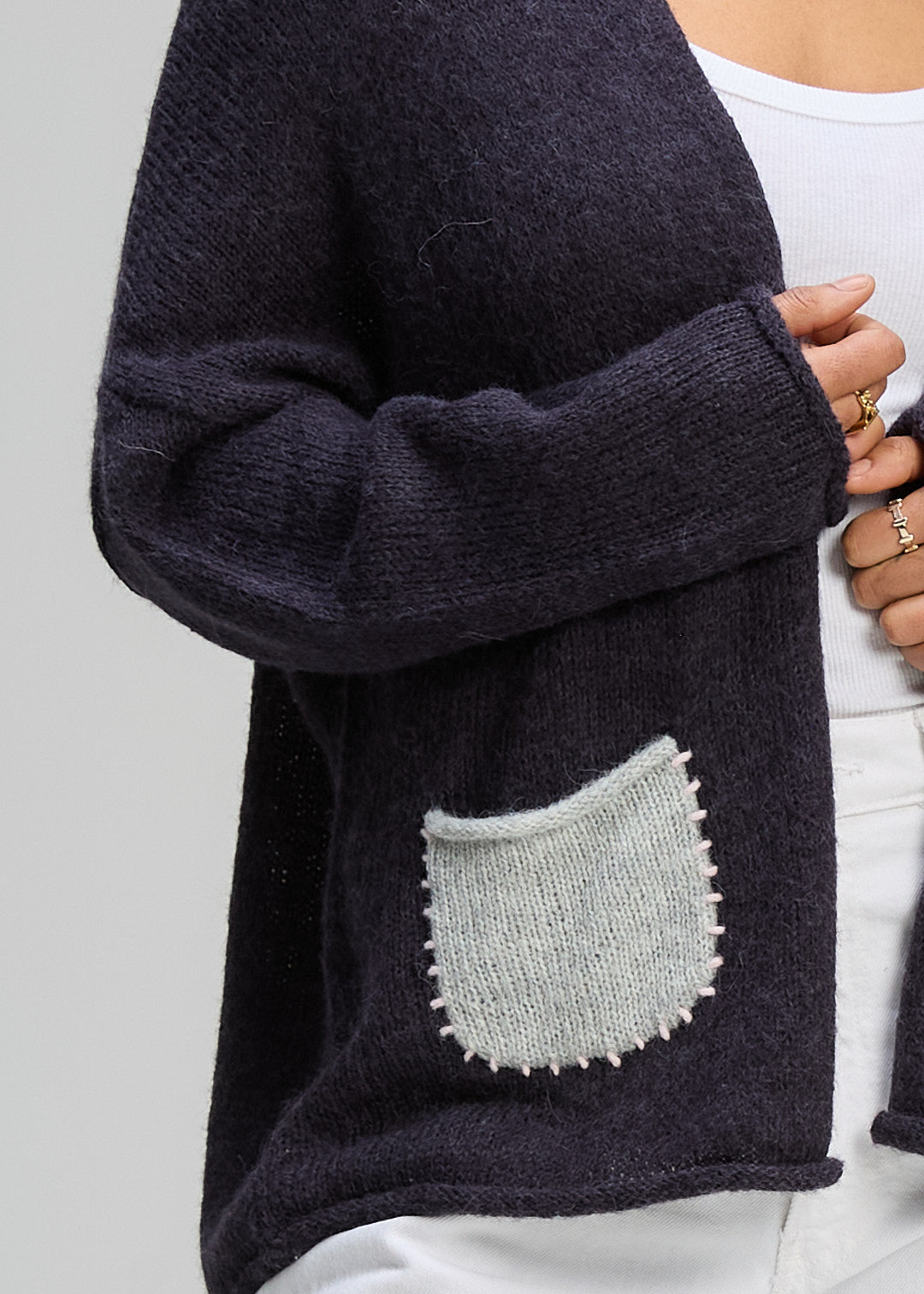 Zaket & Plover Bloom Back Cardigan - 2 Colours