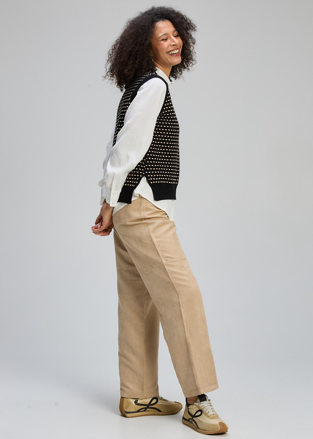 Zaket & Plover Textured Vest - Black