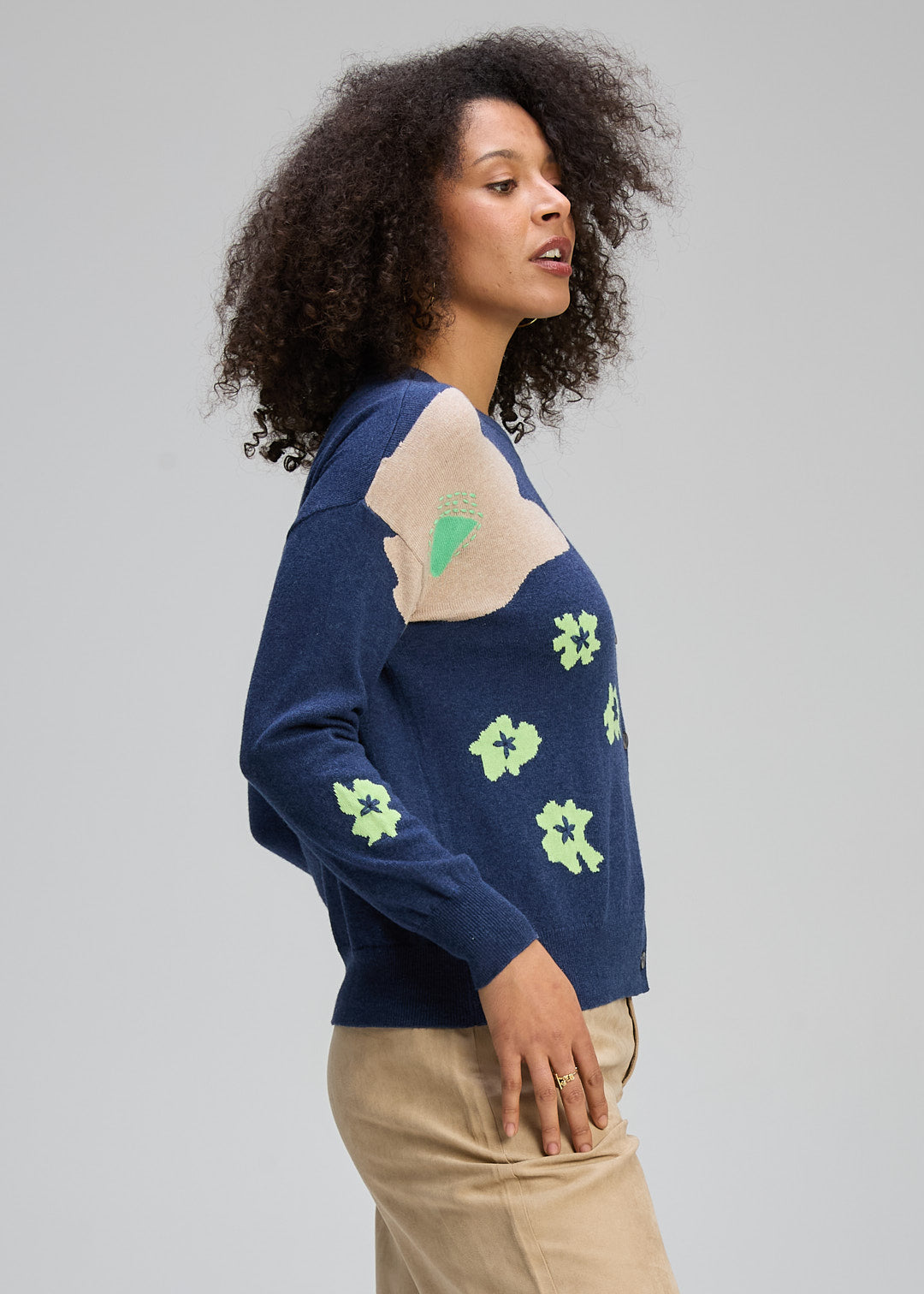 Zaket & Plover Petal Play Cardigan - Denim