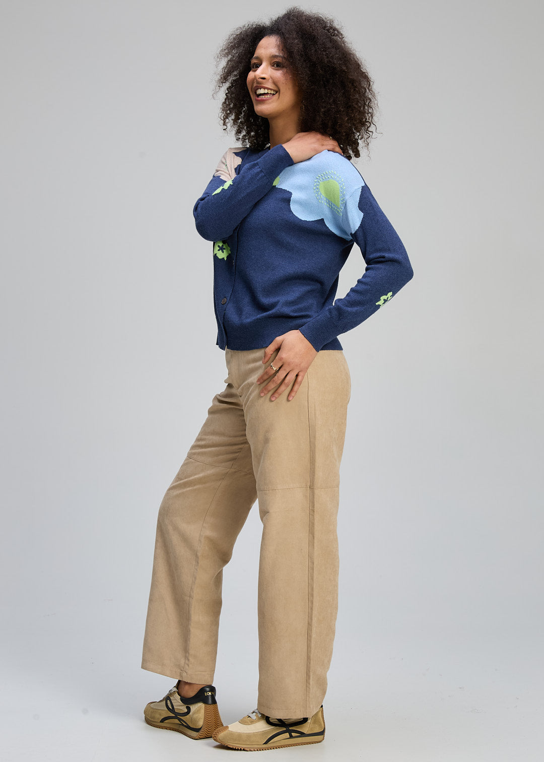 Zaket & Plover Petal Play Cardigan - Denim