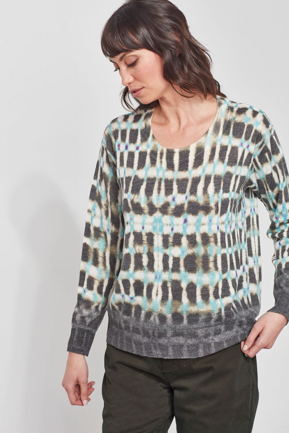 Verge Tower Sweater - Print